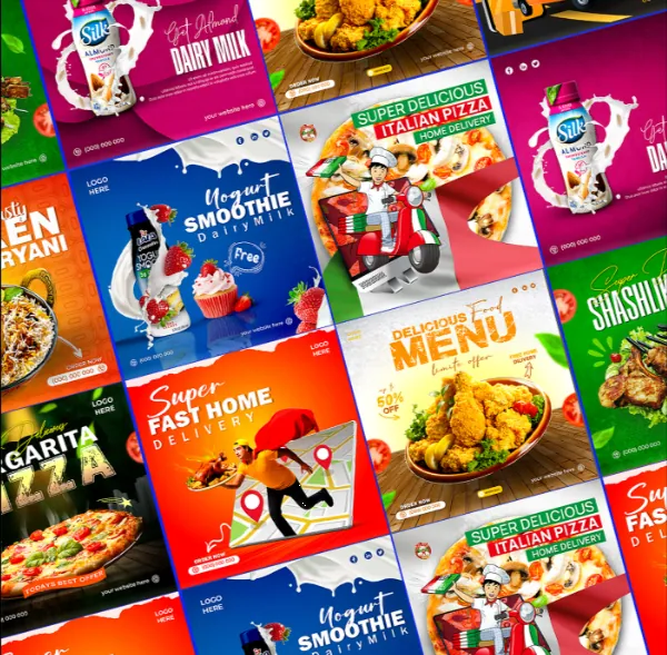 Social campaign, Content & post design